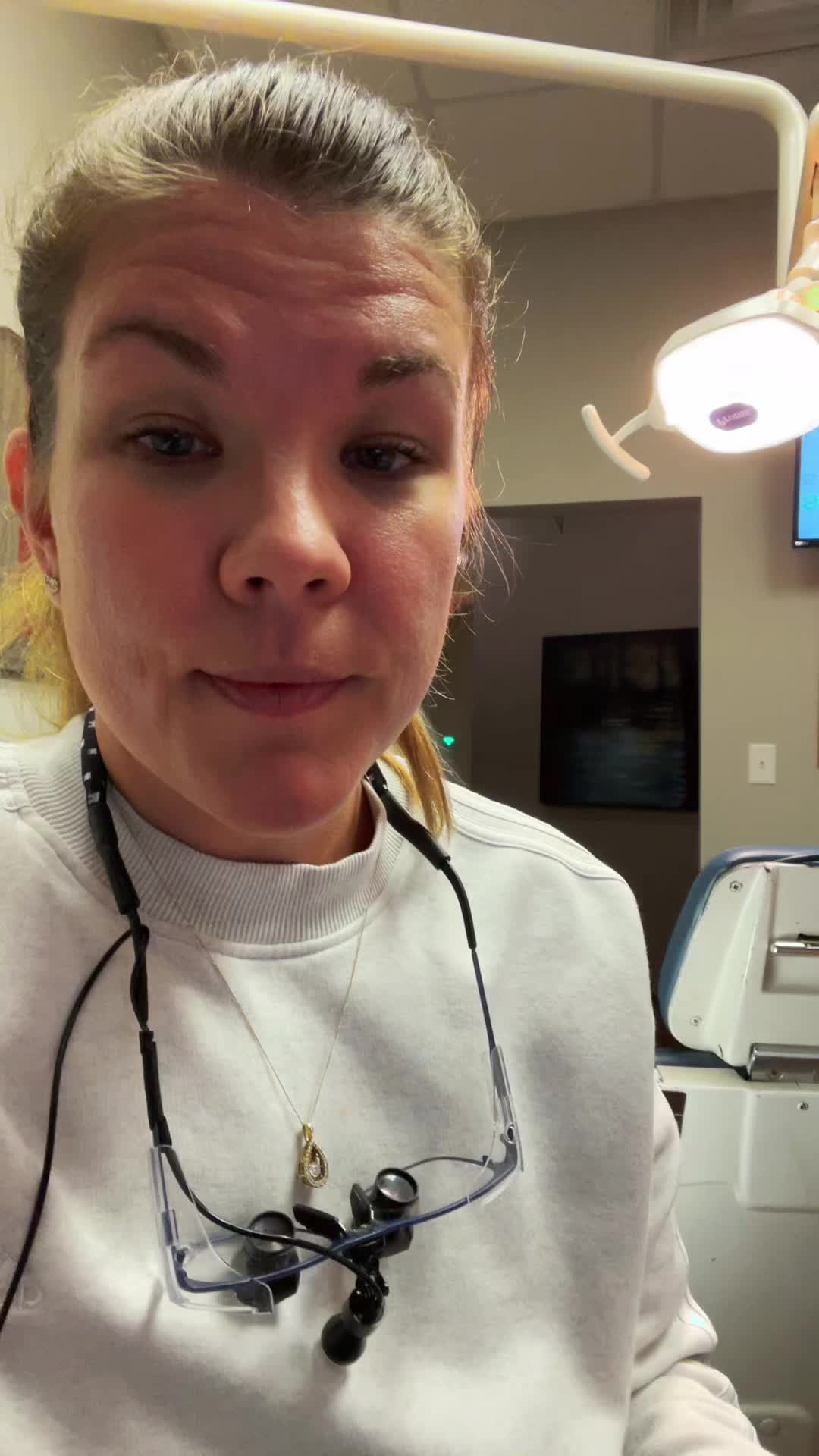 This dental hygienist is shook! I can’t believe it brightened them that ...