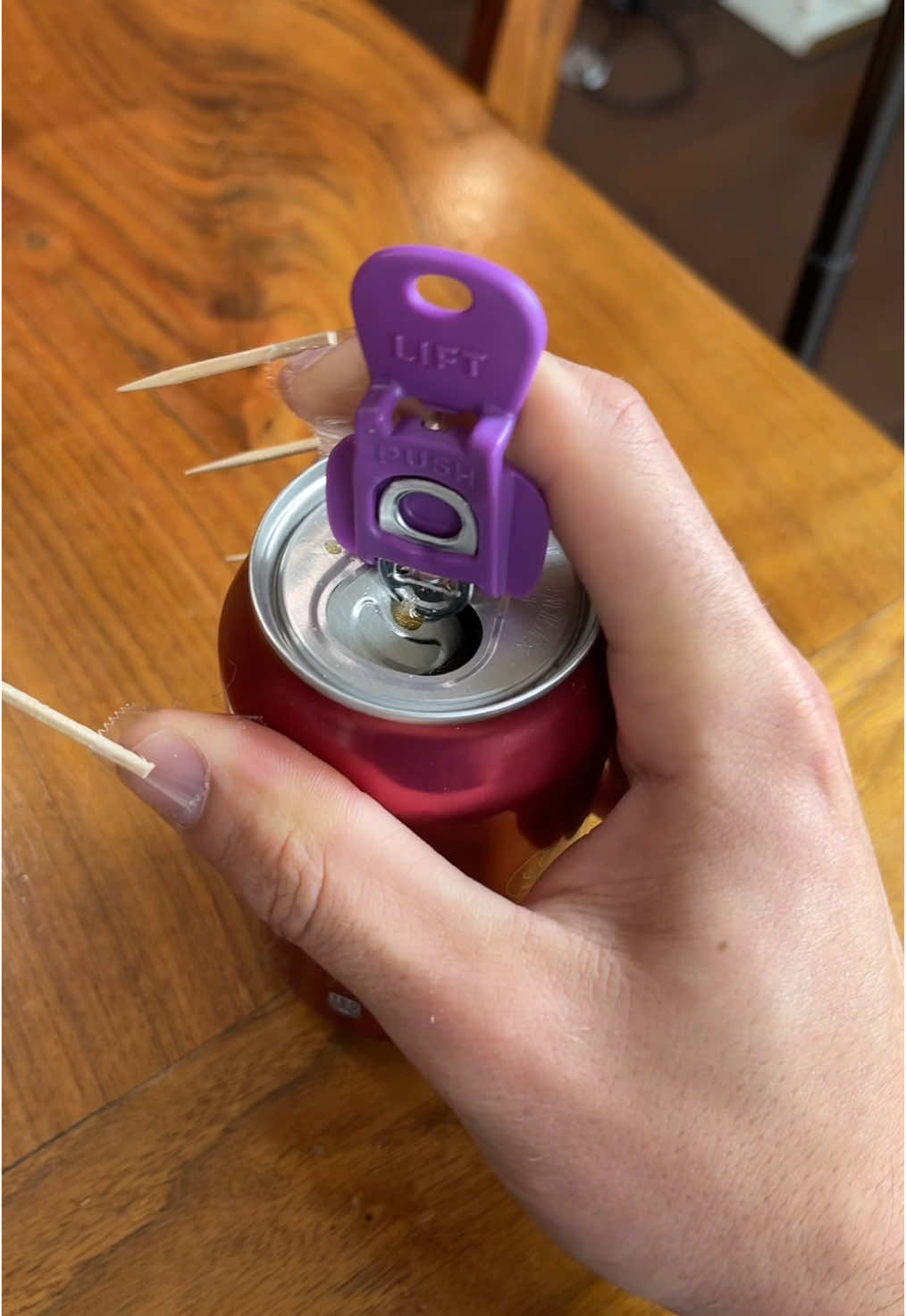 This can opener is perfect for girls with those long nails or old people with arthritis or carpel tunnel syndrome. Can opener to the rescue.  #canopener #longnailsproblems #longnails #fakenails #arthritis #arthritisrelief 