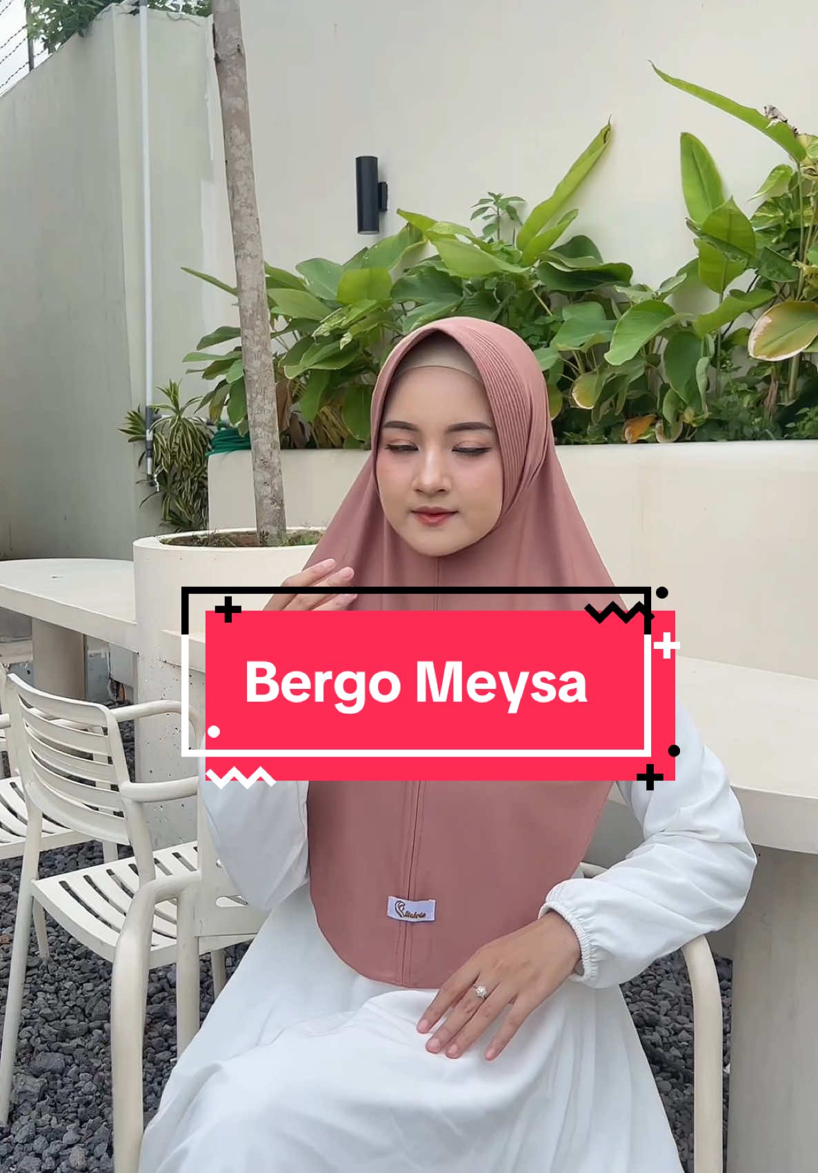 Bergo Meysa Size L dri Nishrin Fashion Store