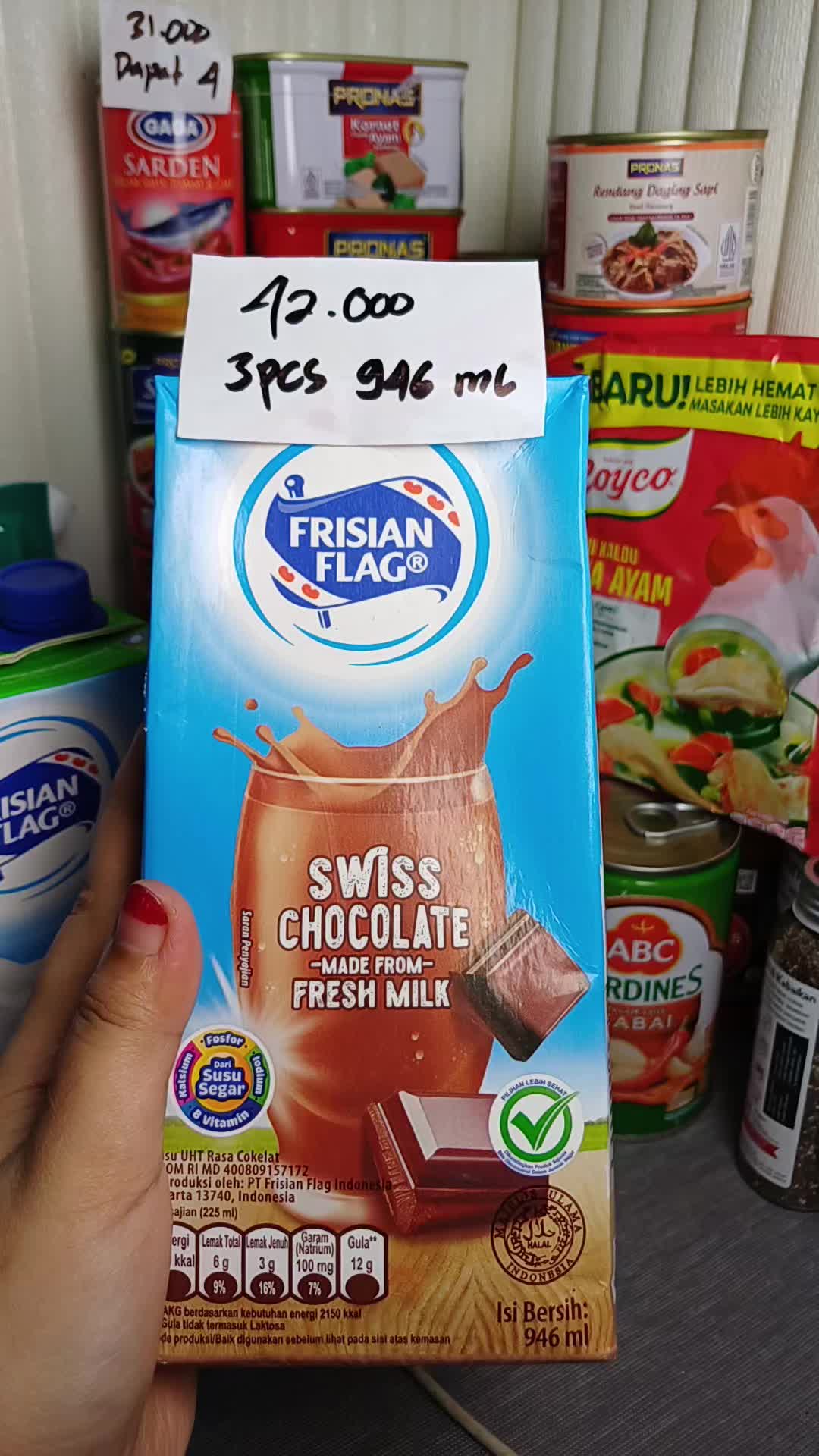 susu uht 1liter#frisianflag#susuuhtfulcream#yearendsale#gebyarbelanjadesember#wibgajian#cuantanpabatas#fypシ゚viral 