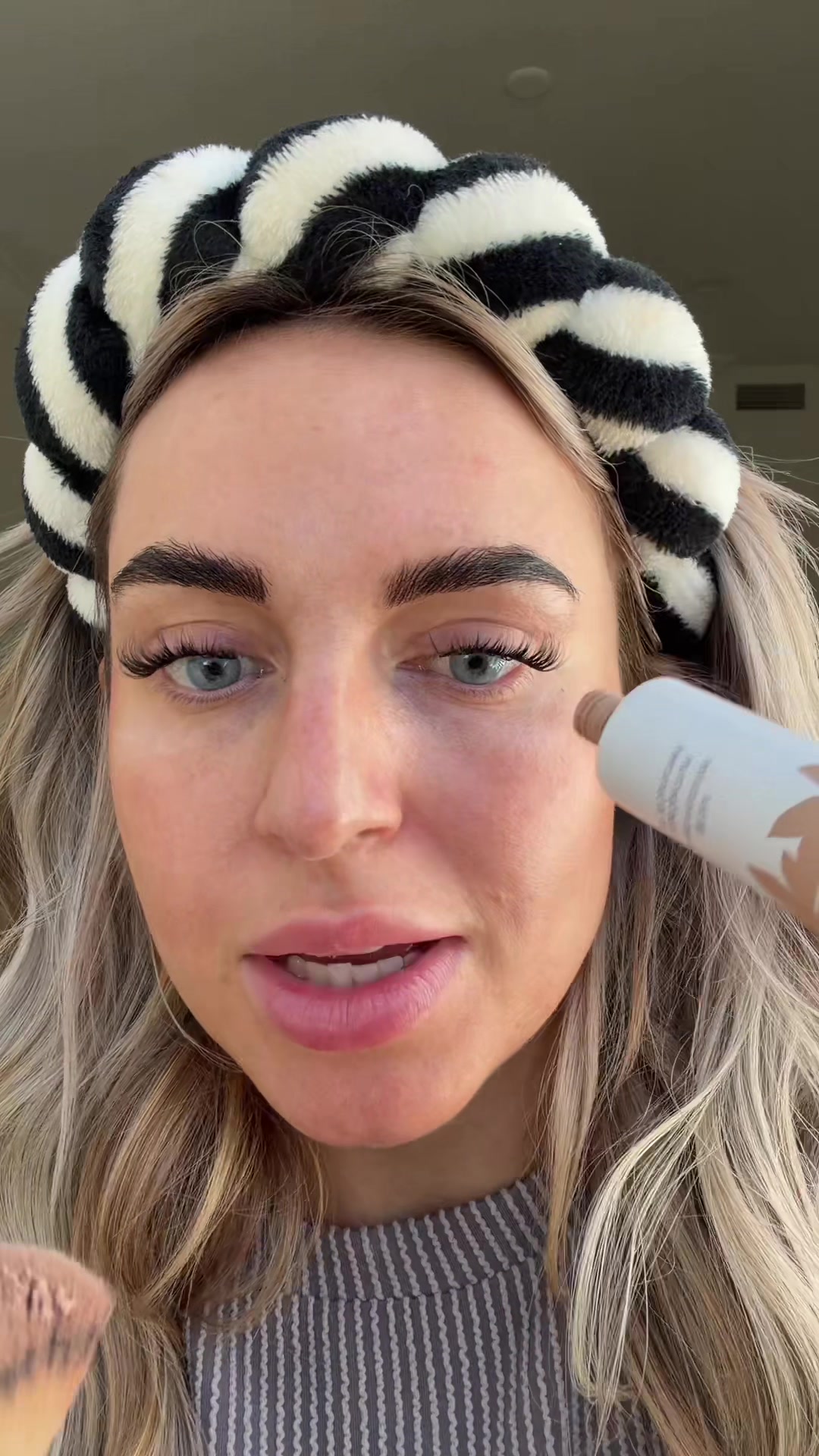 There's a reason why this has a huuuge comeback right before summer because no one wants a full face out in the heat! This is shade light medium #bbcream #tintedmoisturizer #tartebbcream #skintint #spfmakeup 