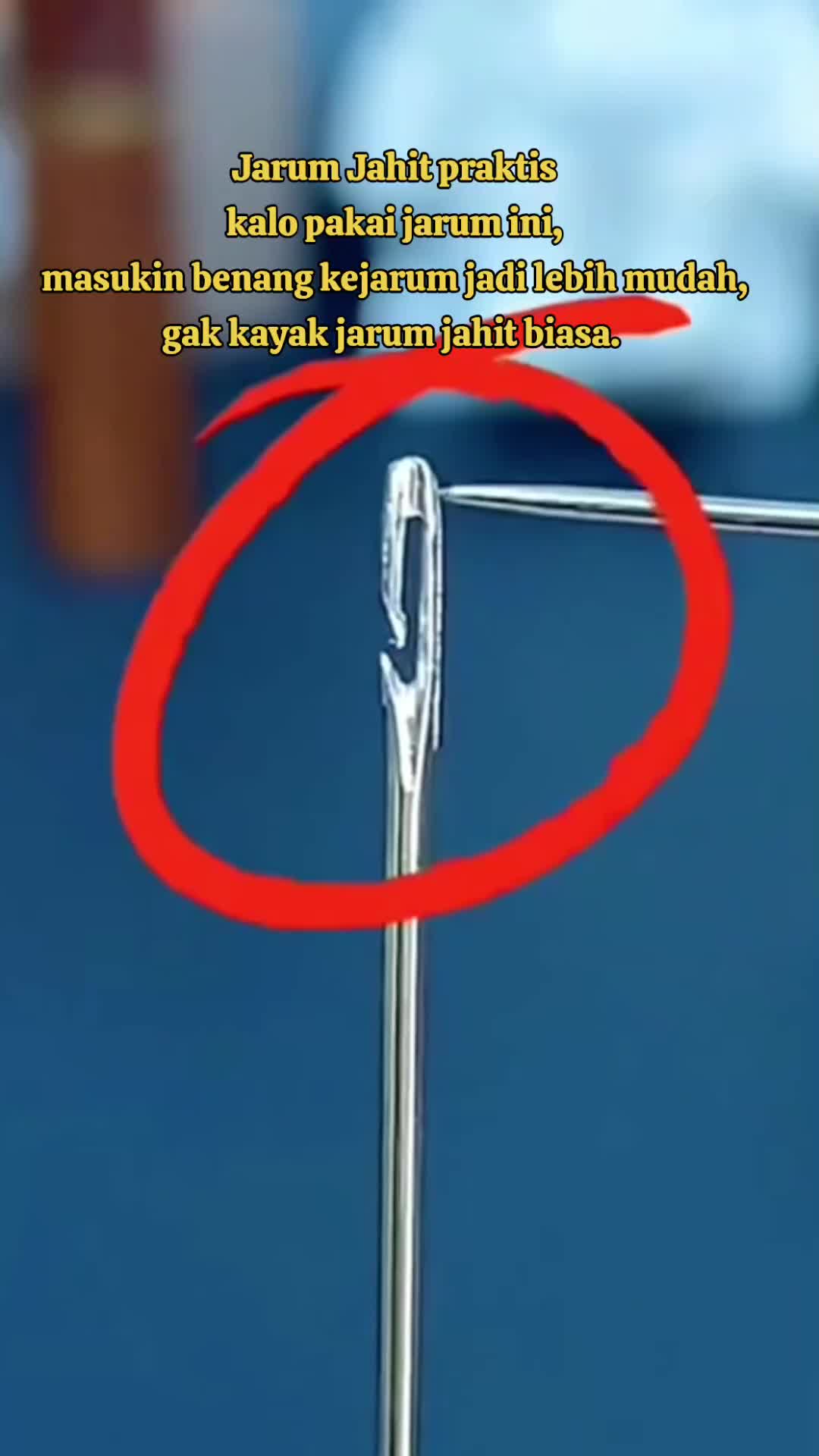 jarum jahit praktis #jarumjahitlubangsamping #jarumjahitpraktis #jarumjahit 