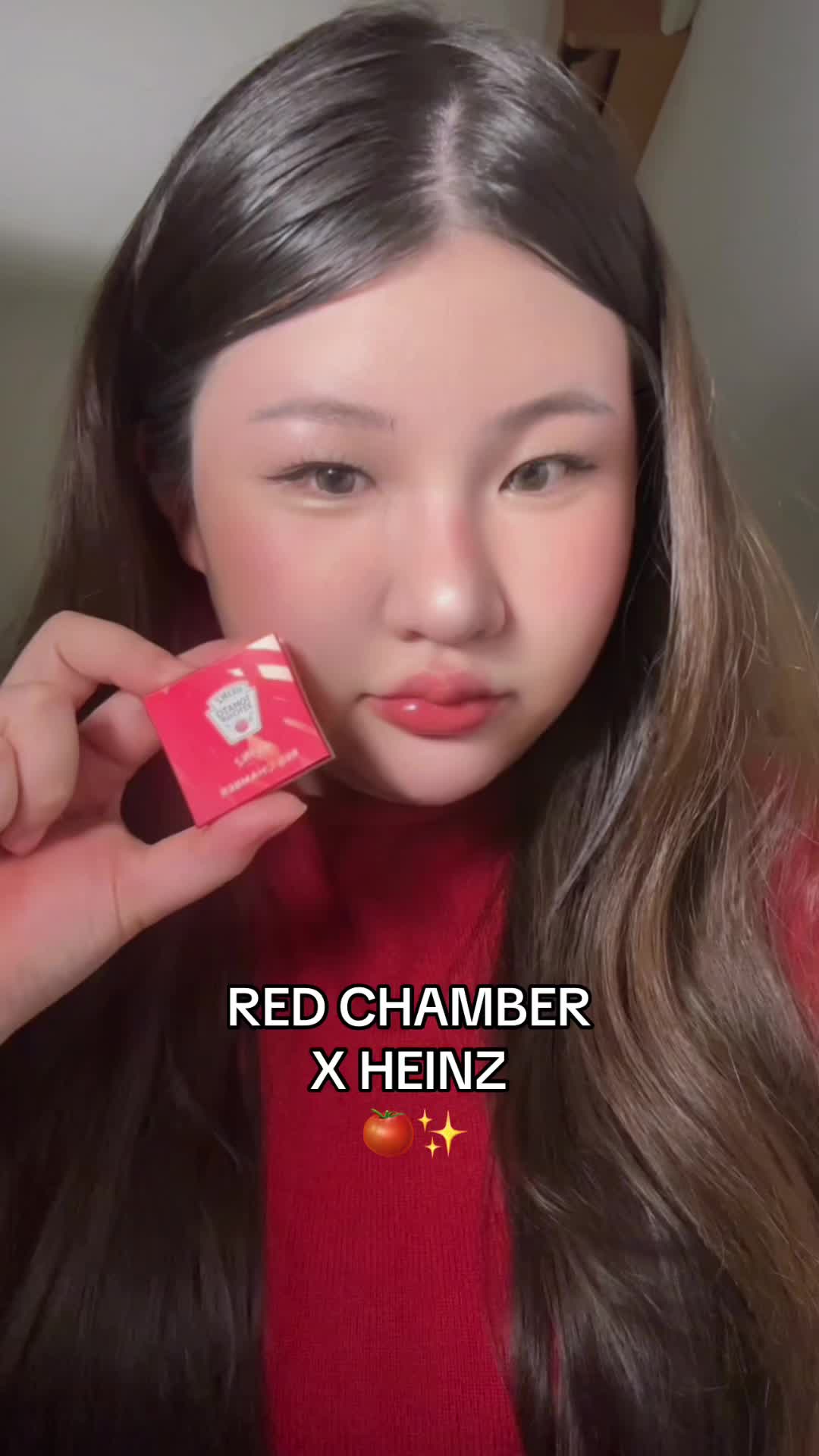 ใครชอบสีบลัชแดงมะเขือเทศ คือต้องมีละมั้ย @RED CHAMBER TH   #รีวิวบิวตี้ #บลัชออน #redchamber #makeup #blushon 