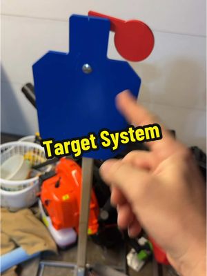 Target shooting system for target practice. #targetpractice #shootingrange #gunrange #rangeday 