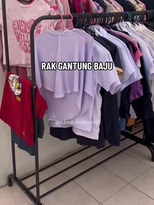 harga murah ni #rakbajugantung #tiktokshophappybigday #rakgantungbaju #doublepole 