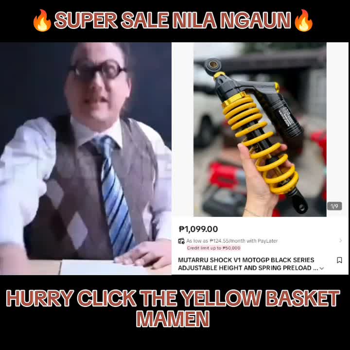 CLICK THE YELLOW BASKET #fypmototiktok  #trending #fypシ゚viral #optimazition  #foryoupage