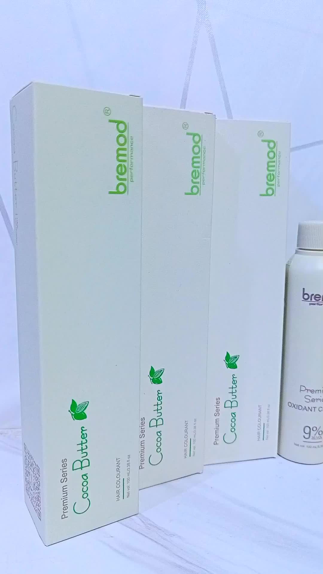 Bremod Premium Hair Color 🥰❤️ #haircolor #hairdye #bremodhaircolor  #permanenthaircolor #ashblonde #coldbrown #milkteaashhaircolor 