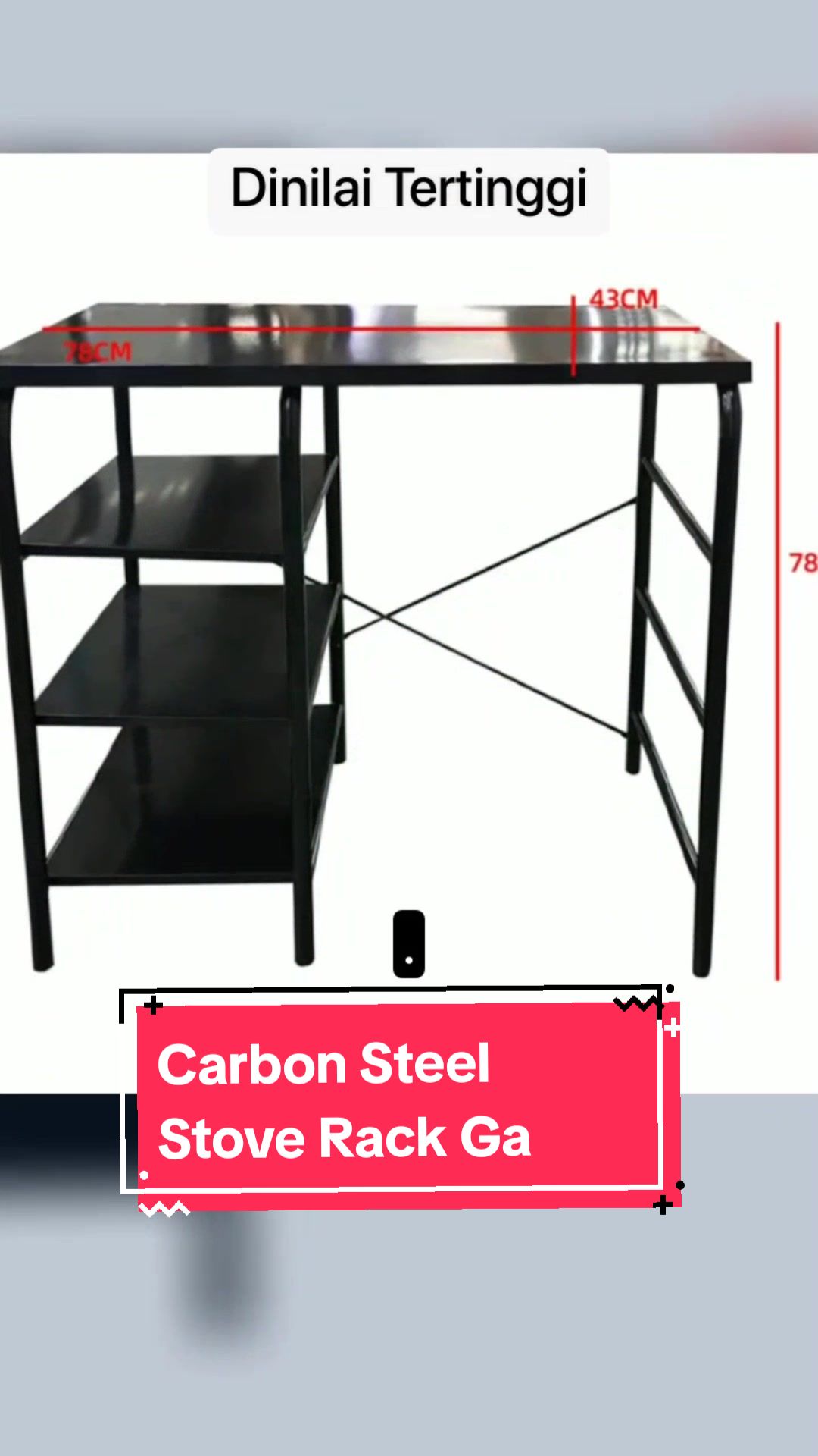 Carbon Steel Stove Rack Gas