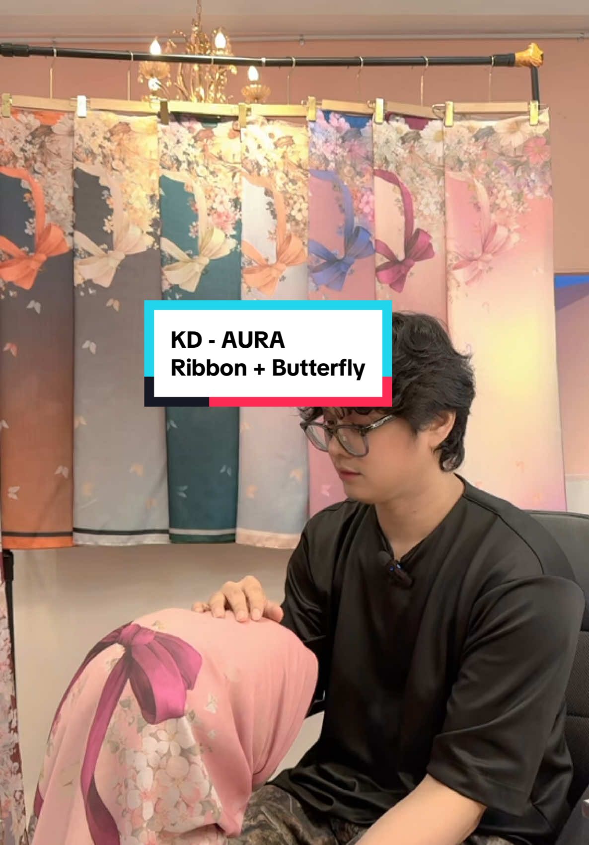 Ayuh korang! Ribbon Aura dah marii! #TikTokShopCreatorIdol2025 #TikTokShopMY #kedaidady #tudungkd 