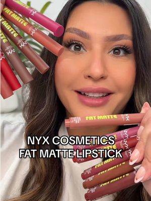 A moisturizing matte lip you don’t want to miss 😍 @NYX Professional Makeup #nyxcosmeticspartner #fatmattelipstick #lipstick #nyxfatmattelipstick #mattelipstick 
