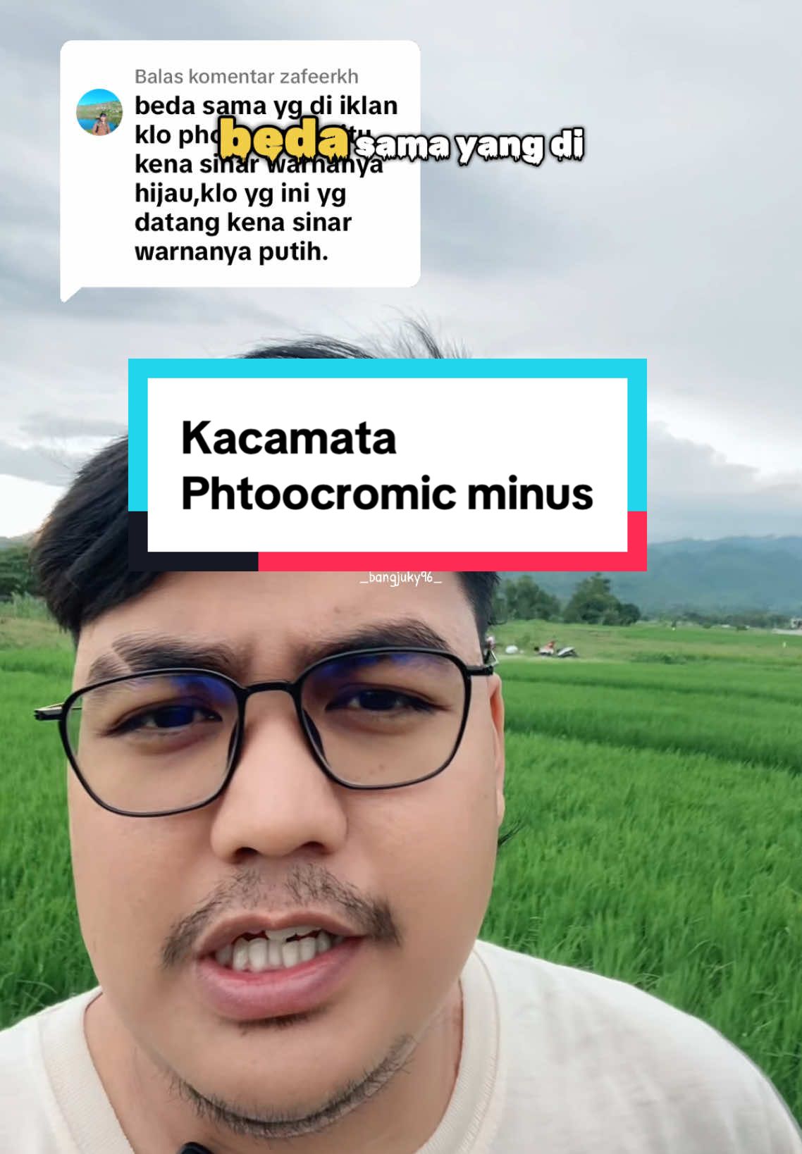 Membalas @zafeerkh kacamata photocromic minus murah bangatt #kacamataminusphotocromic #kacamataphotocromic #kacamataminus 
