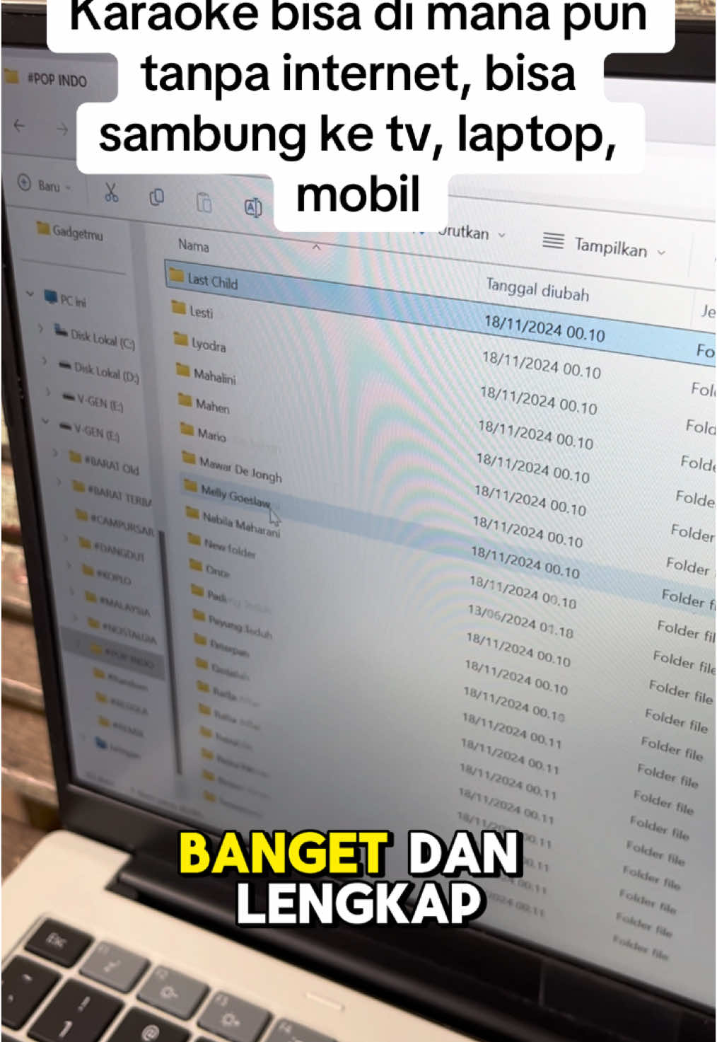 Flashdisk bisa untuk karaoke di manapun kapanpun gak perlu internet cara pakain mudah #flashdisk #flashdiskmobil #flashdiskkaraoke #karaoke 