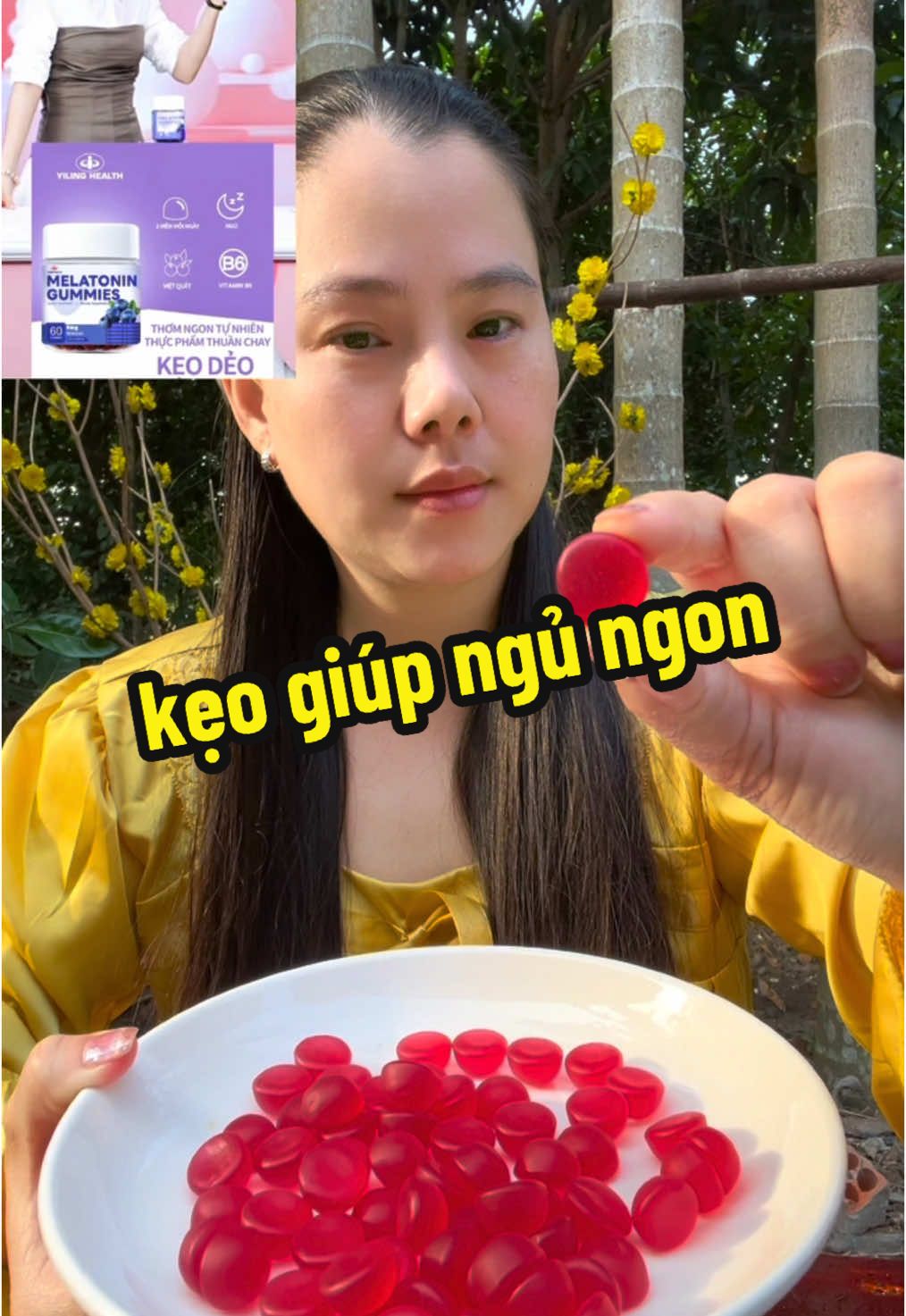 kẹo giúp ngủ ngon #bepnangut #keogiupngungon #hangdumuc 