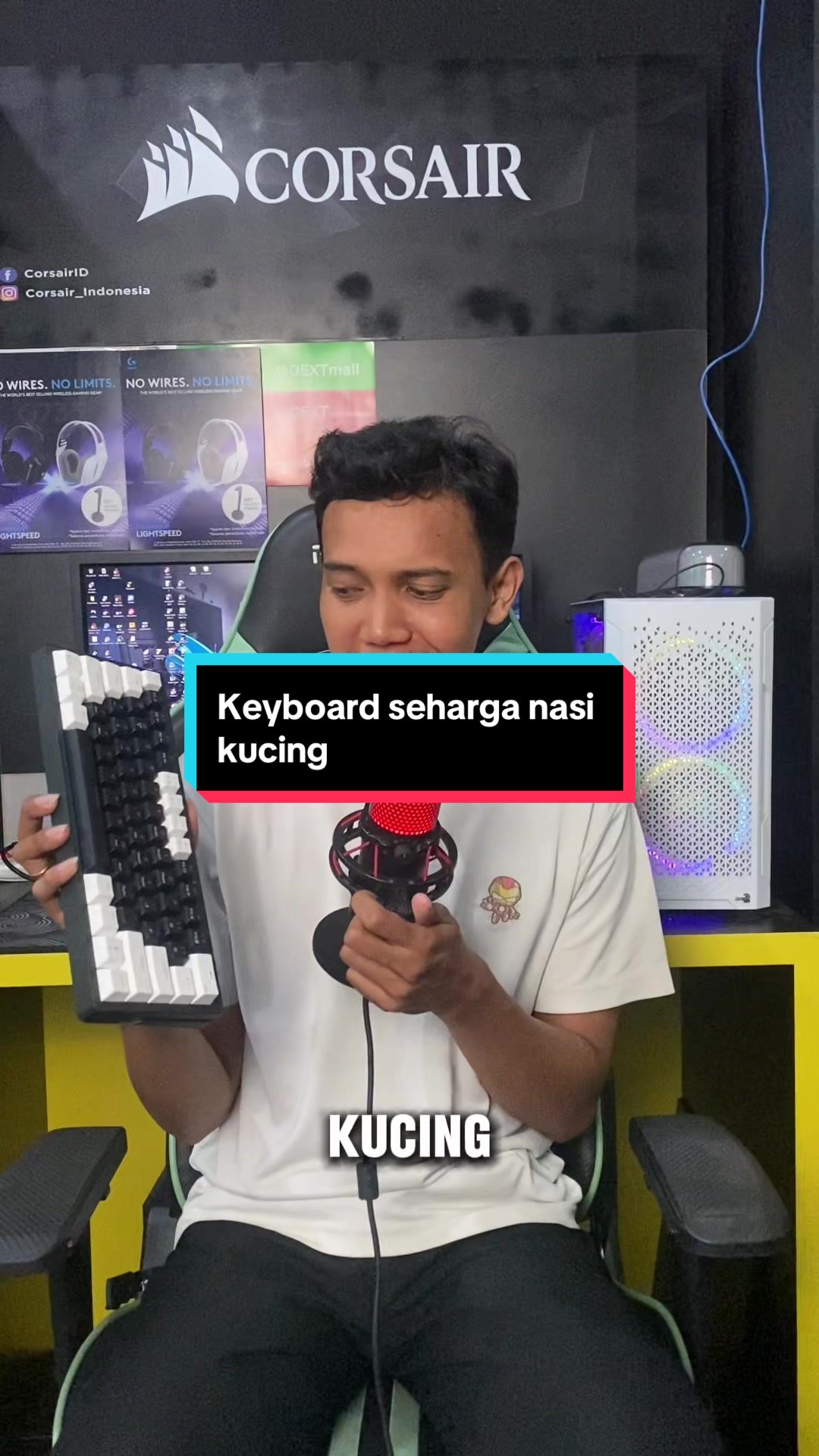 Keyboard seharga nasi kucing udah hotswap? Nih review Furycube / Zifriend AG61 #keyboard 