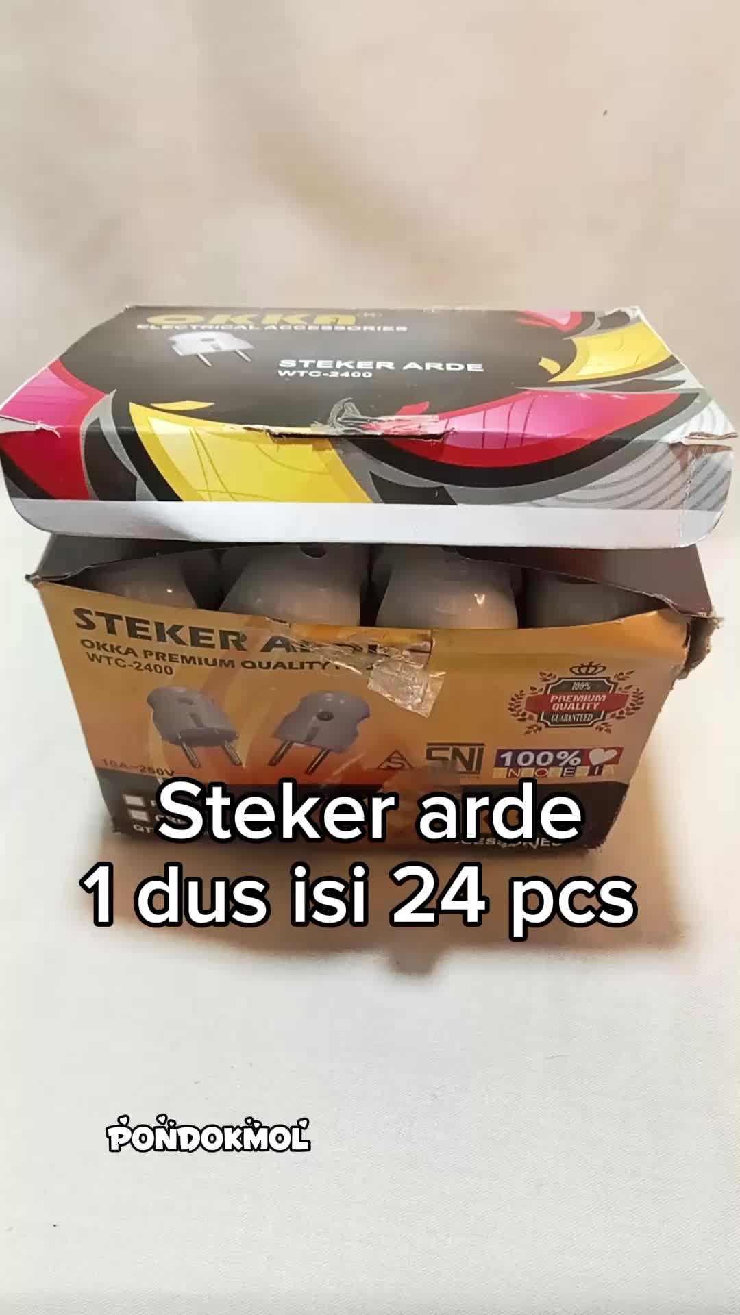 steker arde 1 dus isi 24 pcs #stekerarde  #1dusisi24pcs  #satukontentiaphari  #pondokmol 