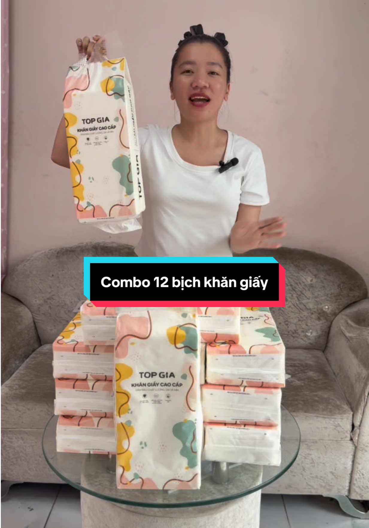 Combo 12 bịch khăn giấy Topgia khổ to XL , 1280 tờ . Tặng kèm 4 móc treo , tiện lợi , an toàn mà hôm nay giá siêu tiết kiệm ạ.#khangiaytreotuong #khangiaycaocap #xuhuong #giaytopgia4lop #giaytopgia 