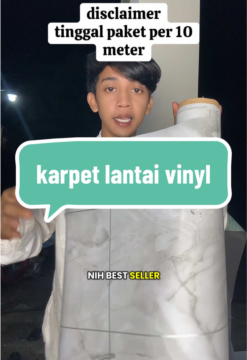 karpet lantai vinyl paket per 10 meter #karpet #karpetlantai #karpetlantaivinyl #karpetvinyl #tikarlantai #wibgajian 