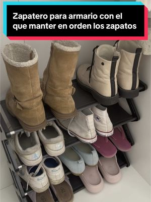 Zapatero con el que mantener en orden todos los zapatos. Puedes ponerlo dentro del armario y así verás todos los zapatos #zapatero #zapateros #ordenarmario #zapatosenorden #descubretiktokshop