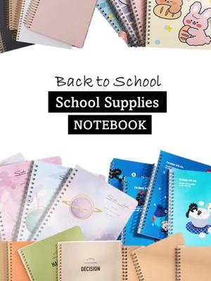 Back to school na naman! May notebook na ba ang lahat? Kung wala pa check the yellow basket 🥰 #backtoschool #notebook 