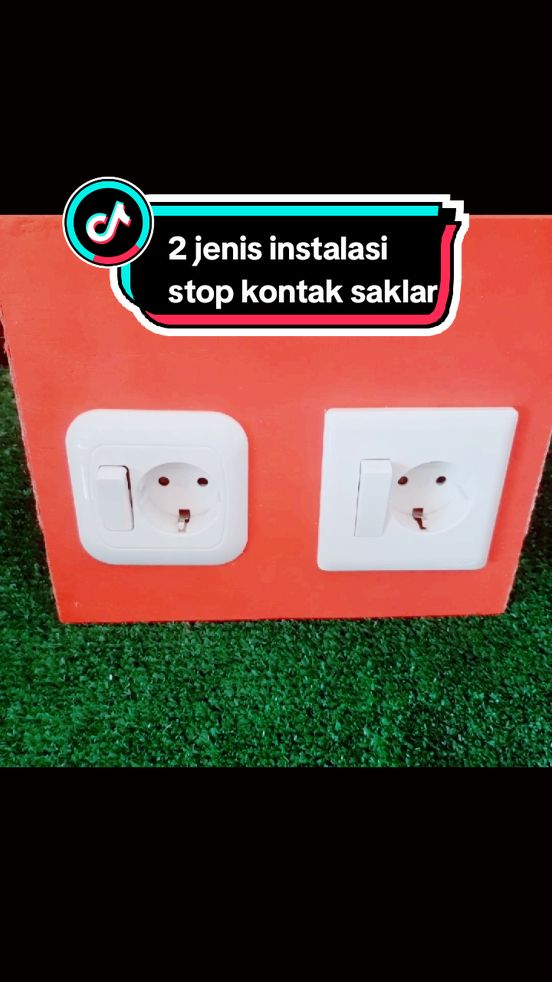 2 jenis instalasi stop kontak saklar #stopkontak #saklar #listrik #murah #rekomendasi #cuantanpabatas 