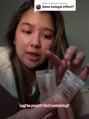 Replying to @wajaco both gummies 3mg melatonin for insomnia / puyat