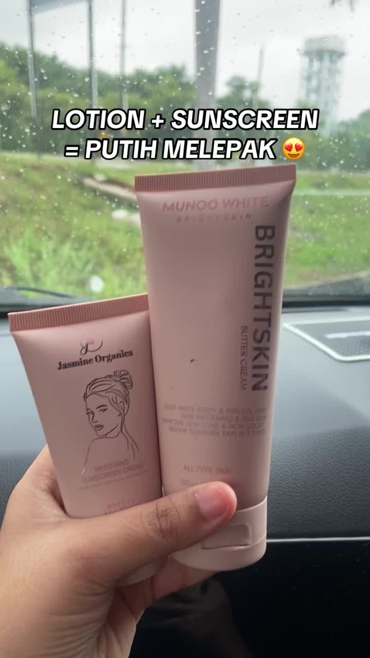 Belum Try , Kena Try Tau . Memang Menjadi . Nak Raya Ni Pakai Cepat2 . #lotionwhitening #lotion #sunscreenviral #jasmineorganics #xybca 