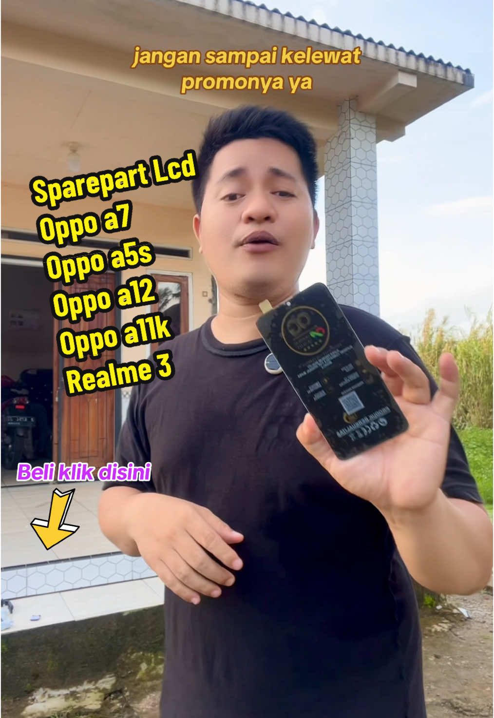 Promo akhir tahun lagi mantep banget nih Ini adalah sparepart Lcd untuk oppo a7 / a11k / a5s / a12 / realme 3 / realme 3i kualitas nya original 1:1 dan dapat obeng sama lem dalam paket pembelian nya #lcd #lcdhp #sparepart #spareparthp #teknisi #teknisihp #servis #servishp #lcdoppo #lcdoppoa11k #lcdoppoa5s #lcdoppoa12 #lcdoppoa7 #lcdrealme #lcdrealme3 #lcdrealme3i #oppo #realme #oppoa5s #oppoa12 #oppoa7 #oppoa11k #realme3 #realme3i #yearendsale #wibgajian