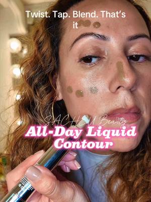 Trying the Sacheu Beauty STAY-N Contour sticks in Giving Drama & Giving Iconic. @SACHEU Beauty US The sponge tip makes it so easy to apply—just twist, tap, and blend the contour  #contour #contouring #howtocontour #howtocontourface #makeuptutorial 