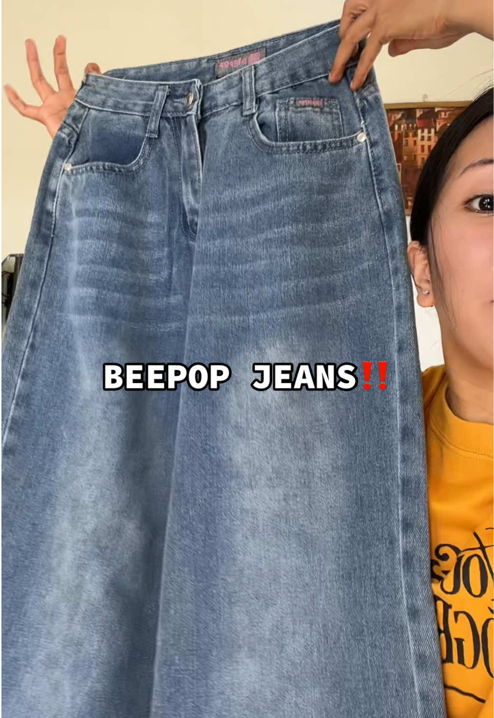 Beepop jeans RESTOCK ALERT‼️ sobrang bilis maubos grabe!😭😱 #baggypants #beepopjeans #pants 