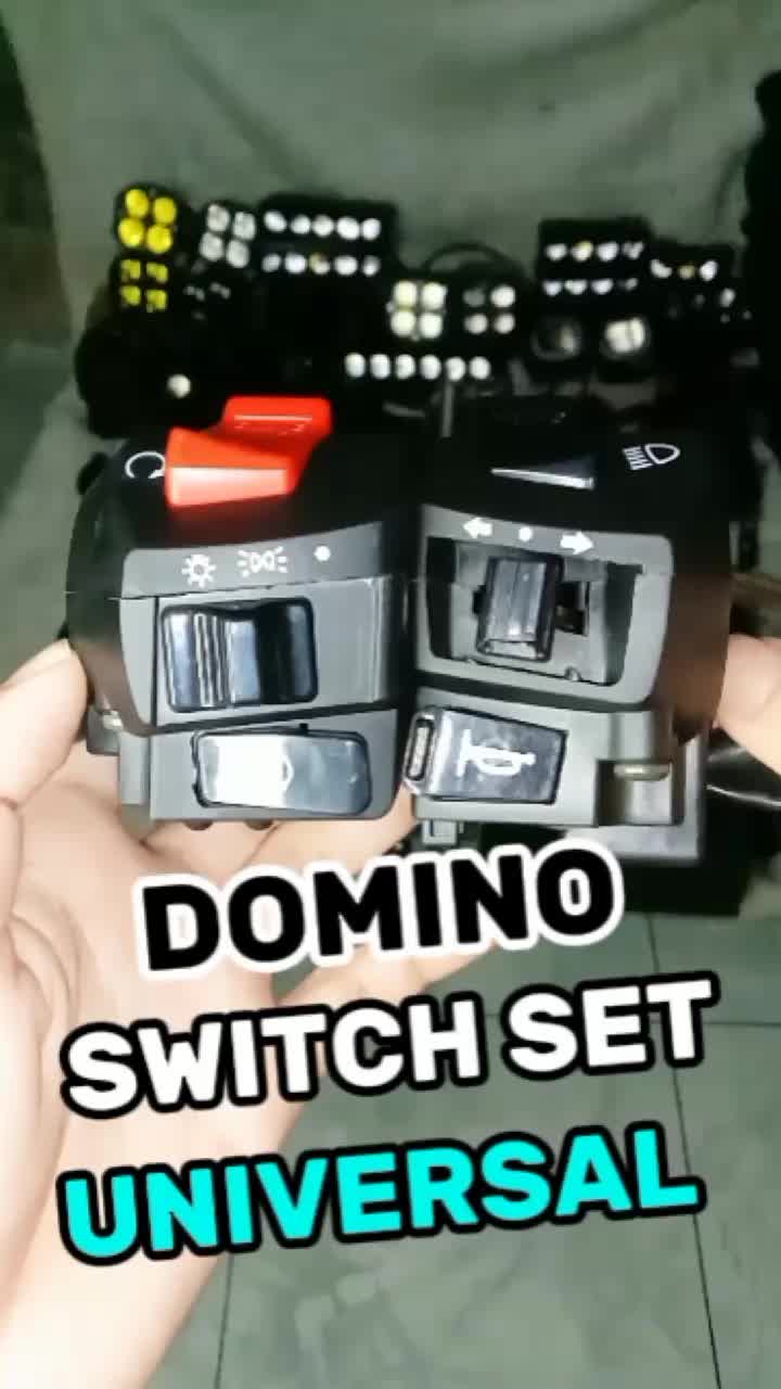 AFFORDABLE DOMINO TAI SWITCH UNIVERSAL SET LEFT AND RIGHT. #domino #switch #motorpartsandaccessories #viralvideo #fyp #creatorsearchinsights 