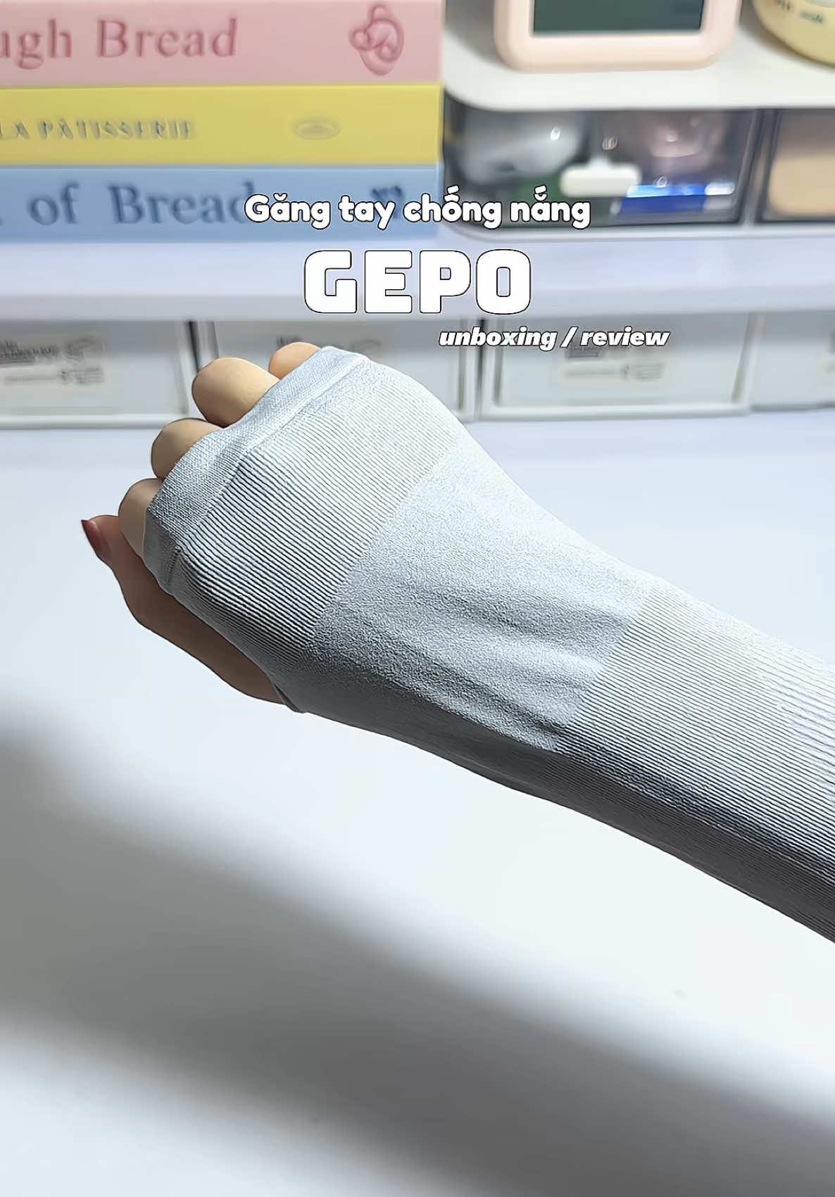 Găng tay chống nắng GEPO #xuhuong #lenxuhuong #xuhuongdima #gangtaychongnang #gangtaychongnanggepo #gepo 