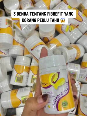 Sebelum nak makan tu kena tahu dulu benda penting ni tauu ! 🔥 Cuba tengok feedback dkt bakul kuning tu semua taknak kalah yer 😏 #fibrefit #fyp #fypシ #foryoupage #fibrefitchewabletablet 