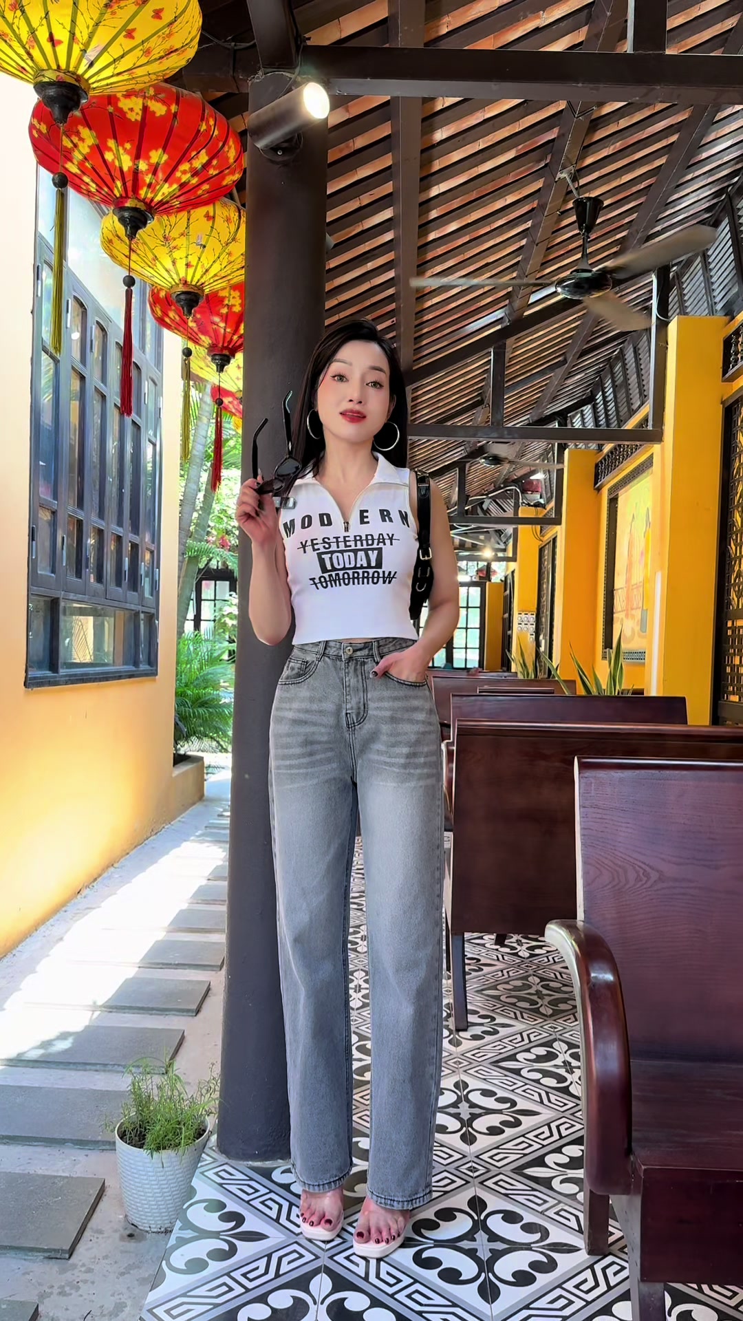 Quần jeans chất đẹp giá rẻ #myhanhstore #Phoidoxinh #hanhfashion02 #tiktokshop #thoitrang #videoviral #phongcach #phoido #abcxyz #quanjeannu #quansuong #jeans 
