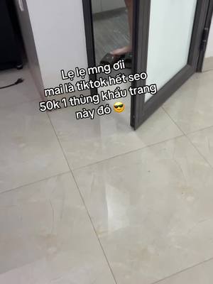 #tiktokshop #sale #khautrang #khautrang5d #muataitiktokshop #saleluongve #xuhuongtiktok #cuocduanhasangtao 