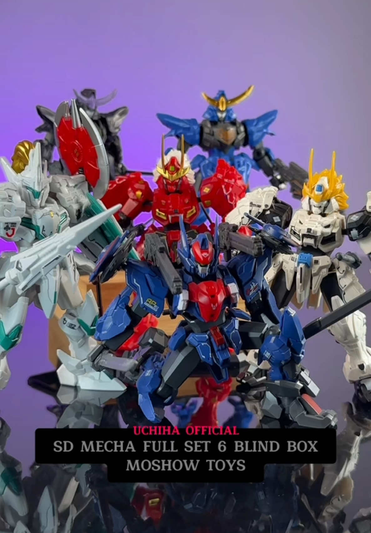 Review mô hình SD MECHA BLIND BOX MOSHOW TOYS #review #mohinh #gundam #gunpla #blindbox #xuhuong #trending #tiktokshop 