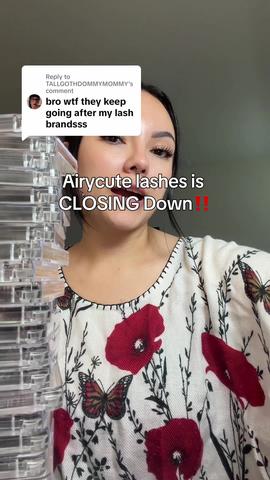 Replying to @TALLGOTHDOMMYMOMMY greedy brands who don’t understand that there’s room for everyone in the industry 🙃 #airycute #airycutelashes #diylashextensions #summervibes #tiktokshopcreatorpicks