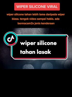 wiper silicone tahan daripada yg biasa dan tidak mudah rosak terkena cahaya matahari. #wipersilicone #wiperkereta #wiperviral #wiperkeretasilicone #videoviral #mustbuy #musttry #keretamalaysia #carmalaysia 