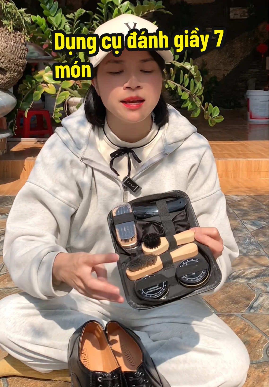 Bộ Đánh Giày Da Nam 7 Món cao cấp #bodungcudanhgiay #dungcudanhgiay7mon #vanvuive6262 #xh 