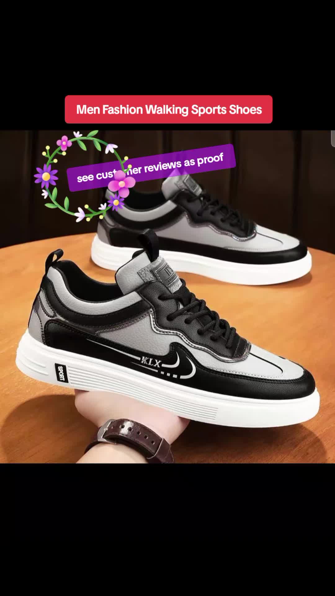 Men Fashion Walking Sports Shoes #MenCasualShoes #MenWalkingShoes #MenSportsShoes #MenFashionShoes #MenRunningSchoolShoes #MenFootwear #TikTokAffilliate #TikTokViral #FYP 