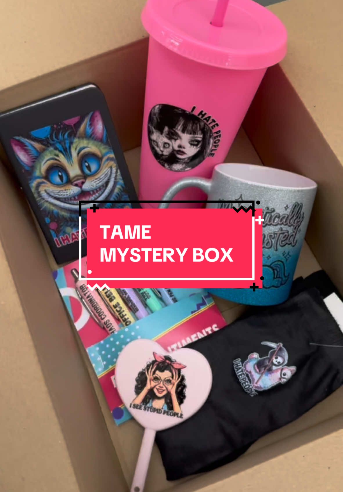 Why not try one of our take mystery boxes that have no sweary inside #mysterybox #funnymug #mug #mugs 