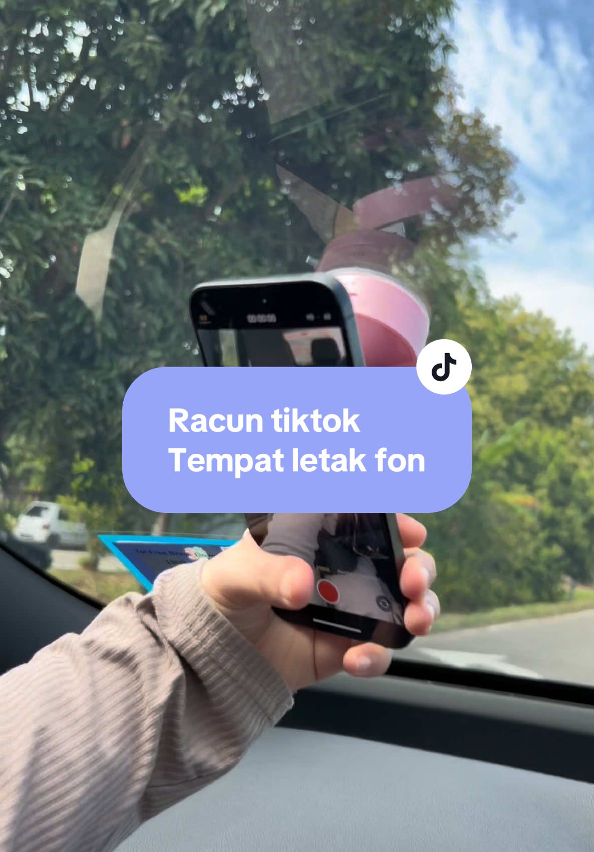 Berguna benda ni lekat je kat cermin , kuat tahan fon tak jatuh #racuntiktok 