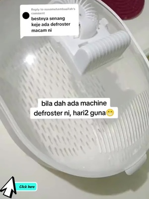 Dah sampai masa untuk kita cuba defrost ayam daging yg beku dgn cara lebih cepat dan selamat #defrostermachine #mesindefrost #defrostfrozenfood #caradefrostpalingcepat #kitchentools #kakmarhomeproducts #marlinahomeproductssupplies #tiktokshopmalaysia #RacunAffiliateTTS #racunaffiliatetts #fooddefrosting