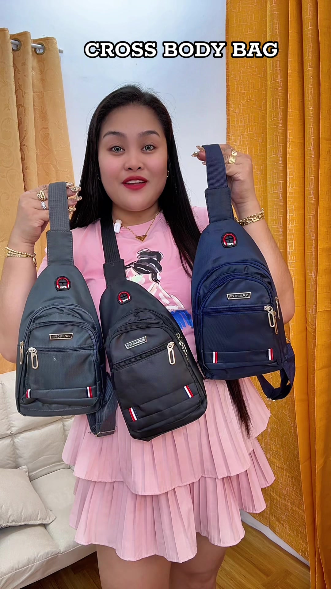 #slingbag #crossbodybag #unisexbag 