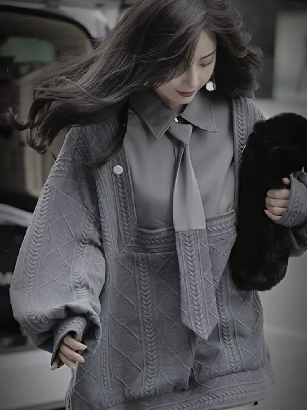 Áo len xinh xẻo douyin#outfit #dodepmoingay #thinhhanh #higoshop #thoitrangtiktok #thoitrangnucaocap #fashion #viralvideo #aolennu 