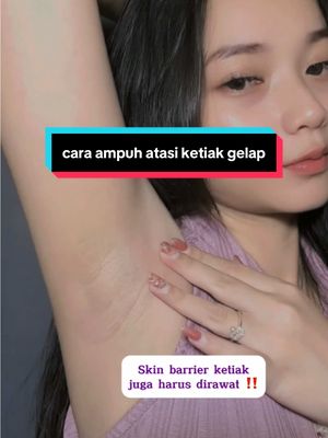 solusi ketiak gelap rutin pakai dove deodorant serum @dove.indonesia karna selain mencerahkan deodorant ini juga mampu menjaga skin barrier juga loo. #skincareketiakcerah