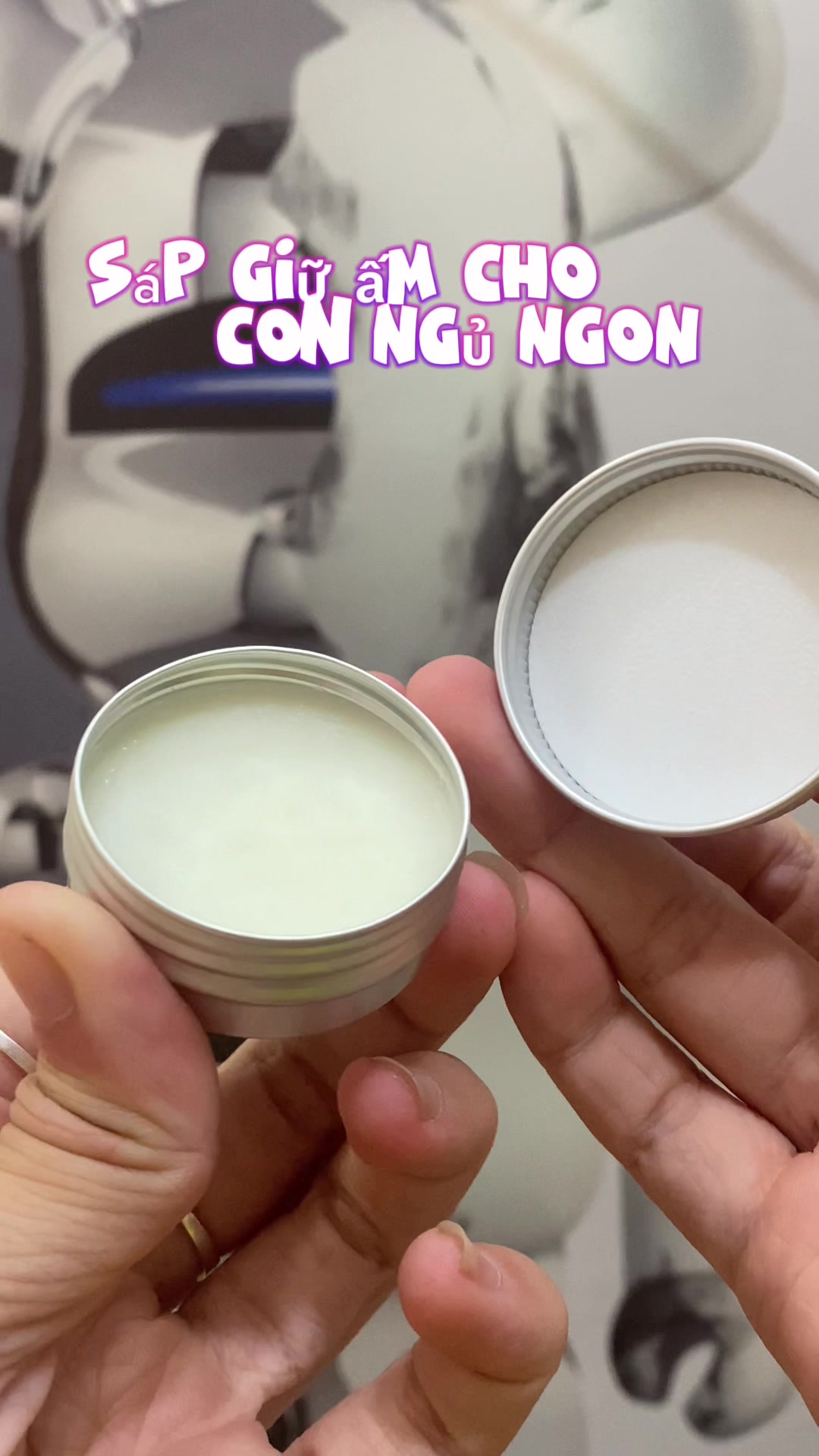 Sáp giữ ấm cho bé #yeucon 