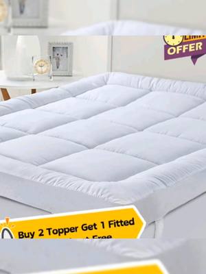 Luxurious 4 Extra Deep Microfi#ad#foryou#very very comfortable#100% microfiber#luxurious mattress topper