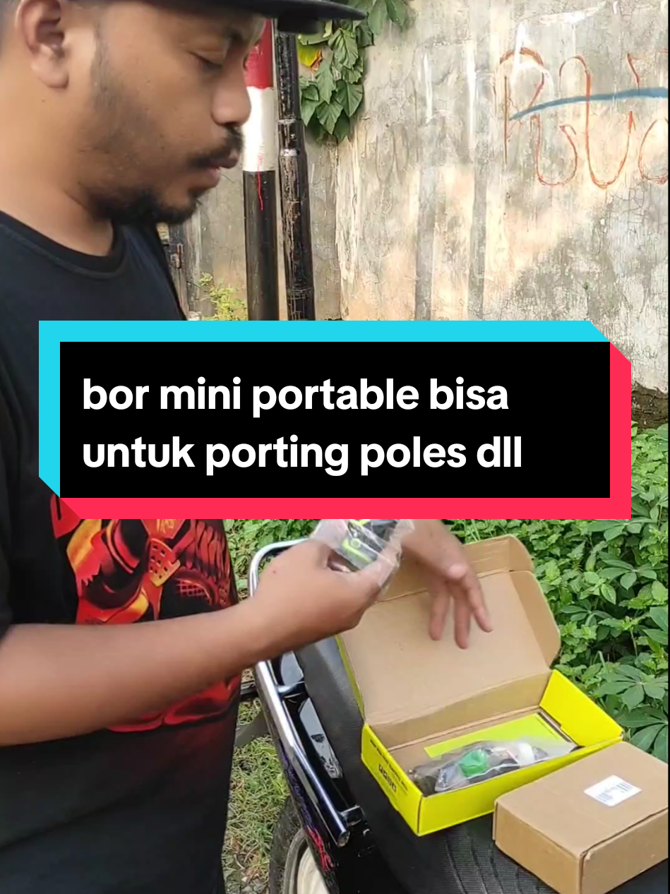bor mini yang biasa digunakan untuk porting poles dll #bormini  #alatporting  #borminiportable  #tm_aulawy 