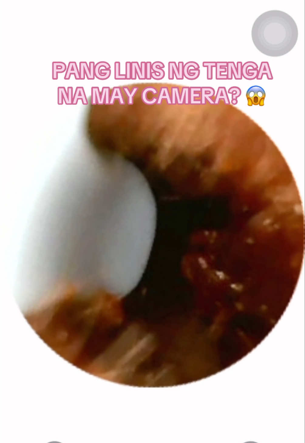 Panglinis ng tenga na may camera? HUWAAAT! Kitang kita yung mga…. GRABE! #earpick #visualearscoop #visualearpick 