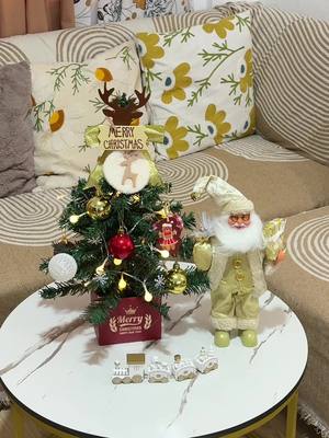 Walang space sa malaking christmas tree??? Ito nalang icheckout mo , napaka cute 😍🥰 #minichristmastree #santaclause #BerMonthsIsComing #mommykhaye 